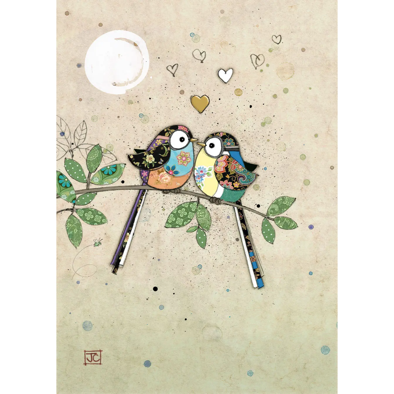Card Bird Kiss