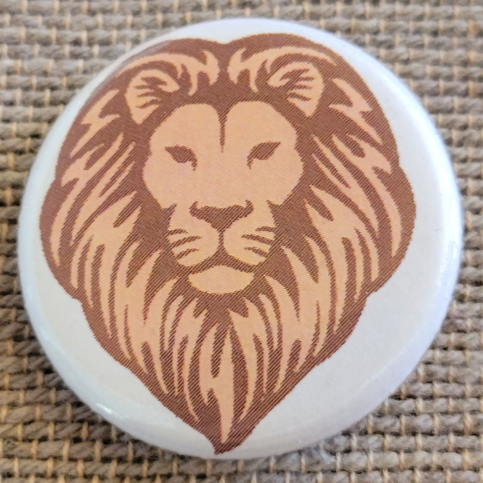 Thumbnail: Button Animal Plain on White