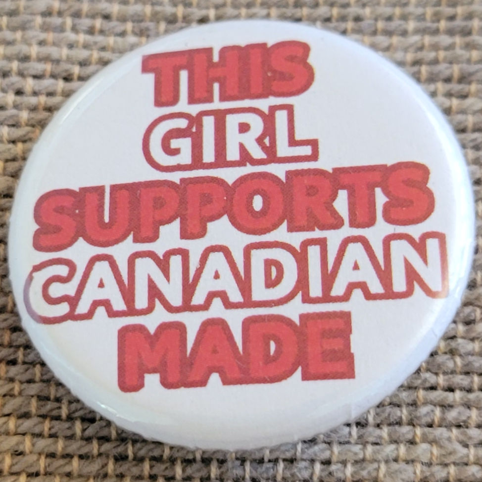Thumbnail: Button Canadian on White