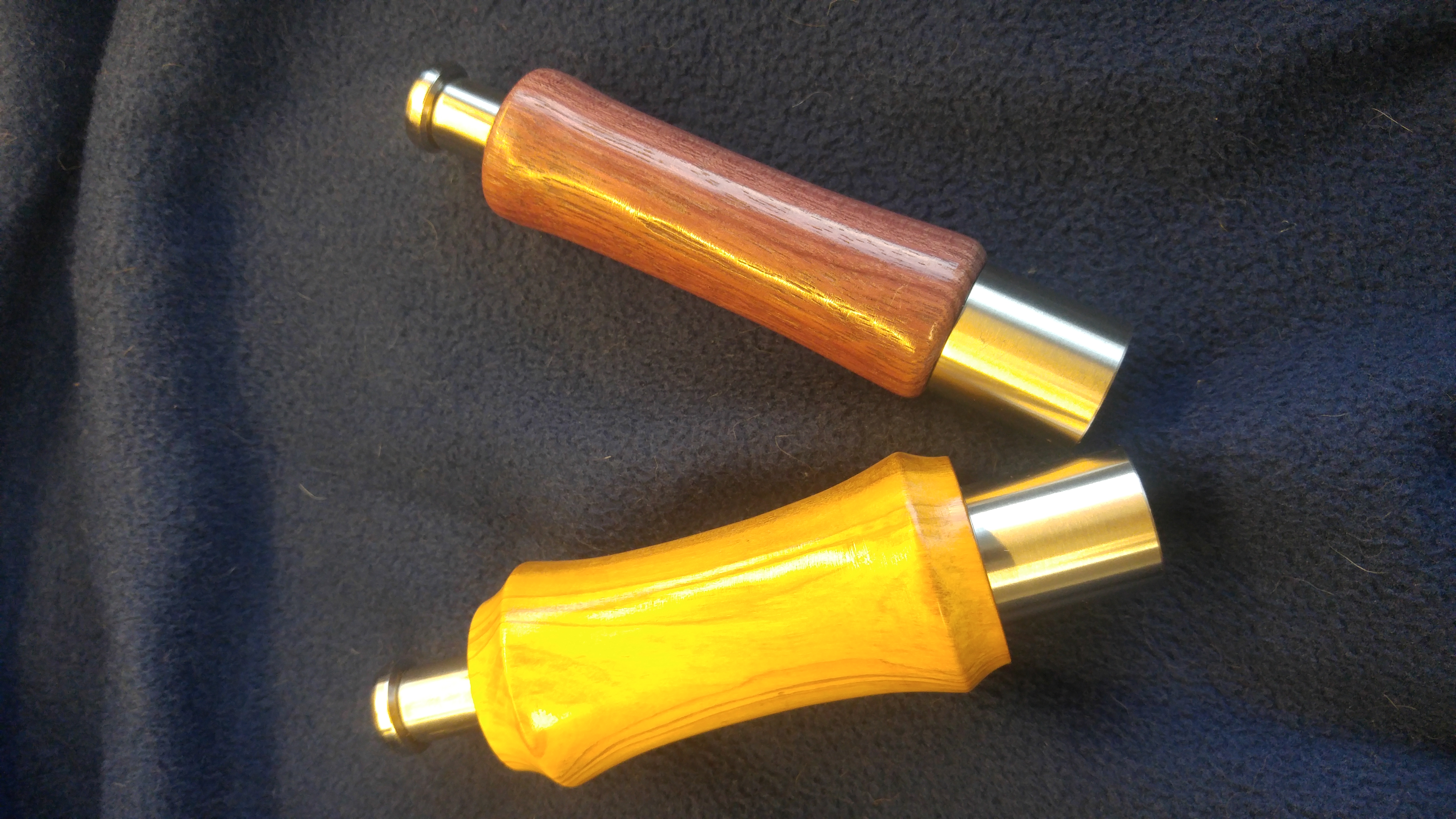 Push button peppermills