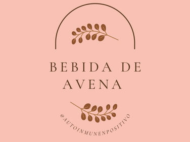 Bebida de avena