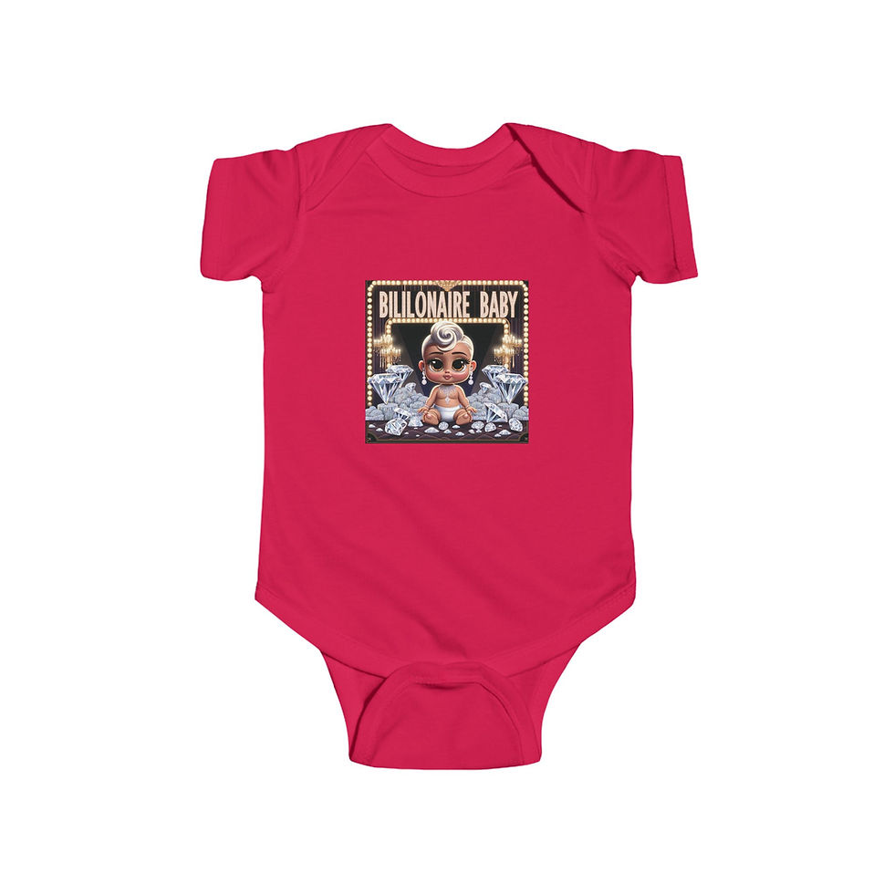 Thumbnail: "Bling Baby" Billionaire Baby - Bodysuit for Infants