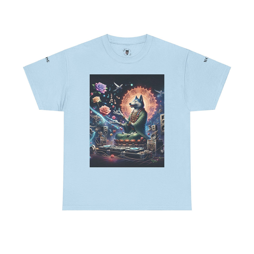 Thumbnail: "Enlightenment" Unisex Heavy Cotton Tee