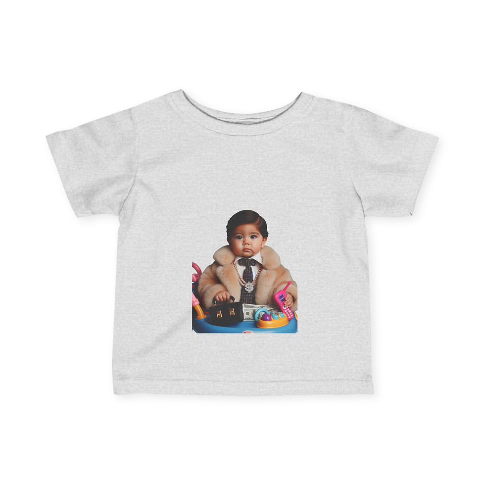 Thumbnail: "Savy" Billionaire Baby Infant Fine Jersey Tee 