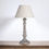 Thumbnail: Pella Neutral Washed Wood Table Lamp with Shade