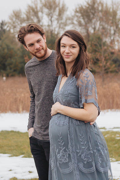 Maternity photos in Iowa