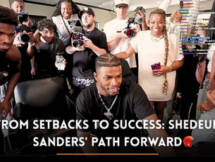5th Round, S'chmith Round...Shedeur Sanders' Path Forward