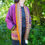 Miniature : Veste Kantha violette, pièce unique brodée main