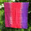 Miniature : Veste réversible rouge, violet: saris coton recyclés