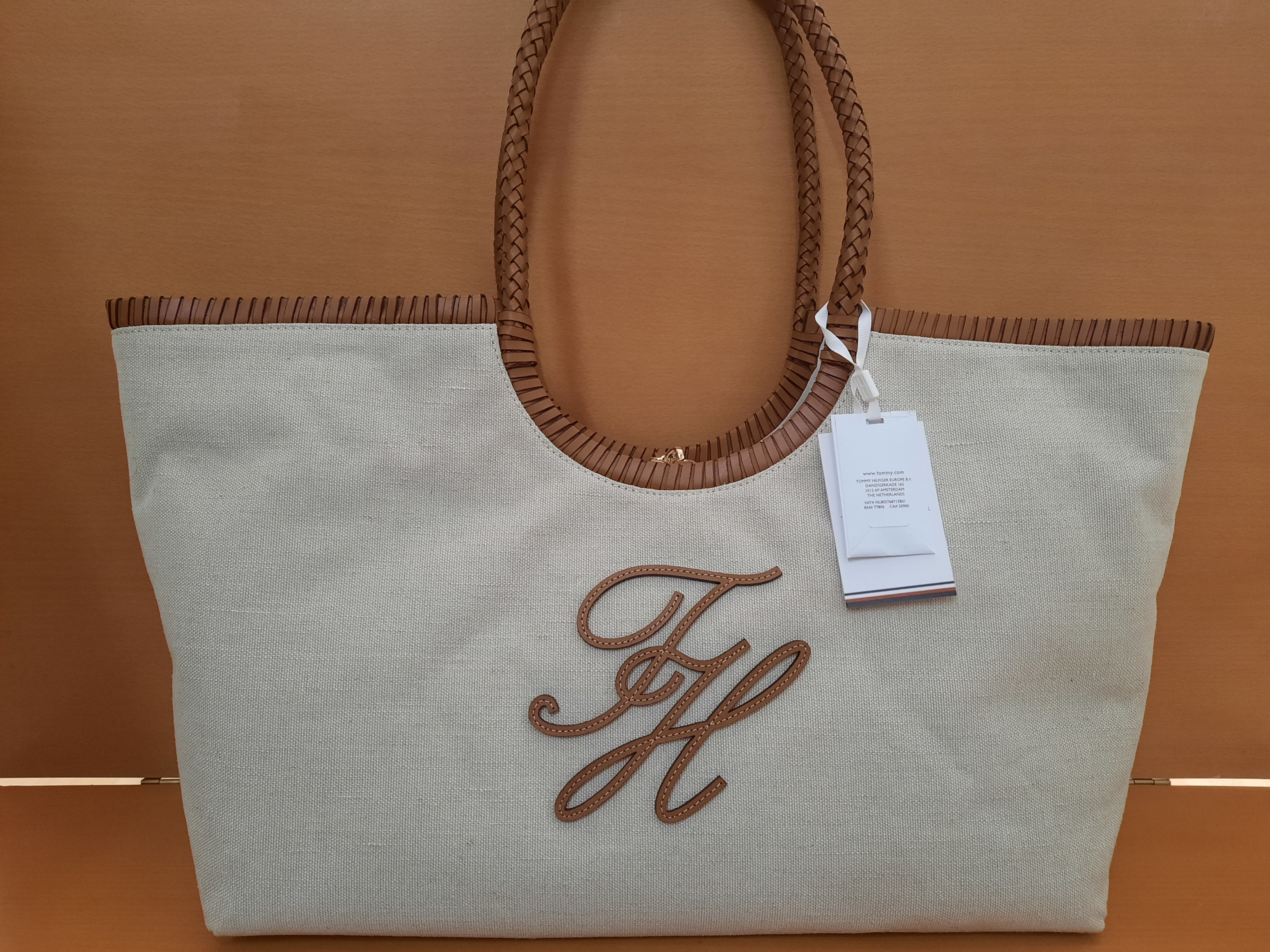 TH Elevated Summer Maxi Tote Canvas AW0AW18629