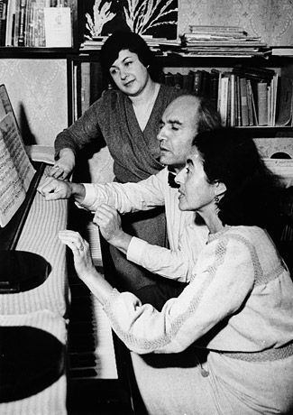 с А. Бахчиевым и Е. Сорокиной