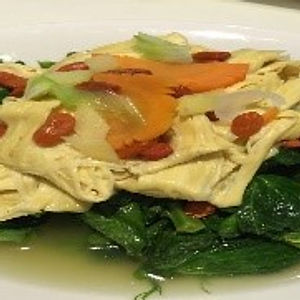 95.杞子上湯浸菜苗Vegetable w/Wolfberries in Broth
