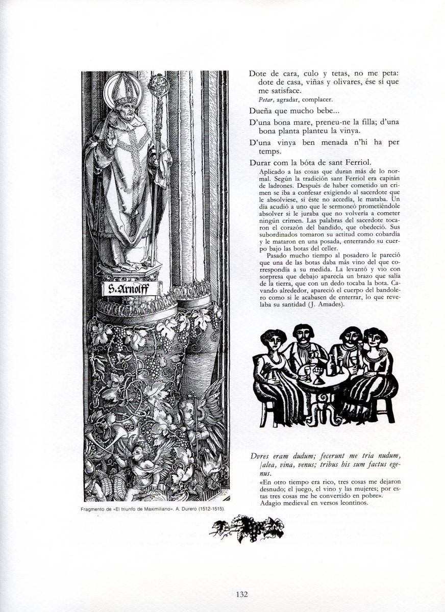 Miniature : Les dictons du vin et de la vigne