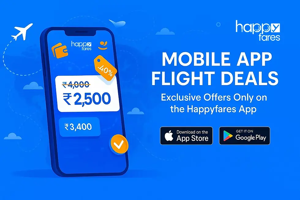 Mobile App Flight Deals