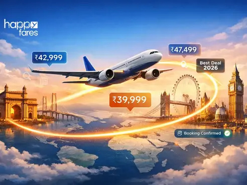 Affordable Flights from Mumbai to London