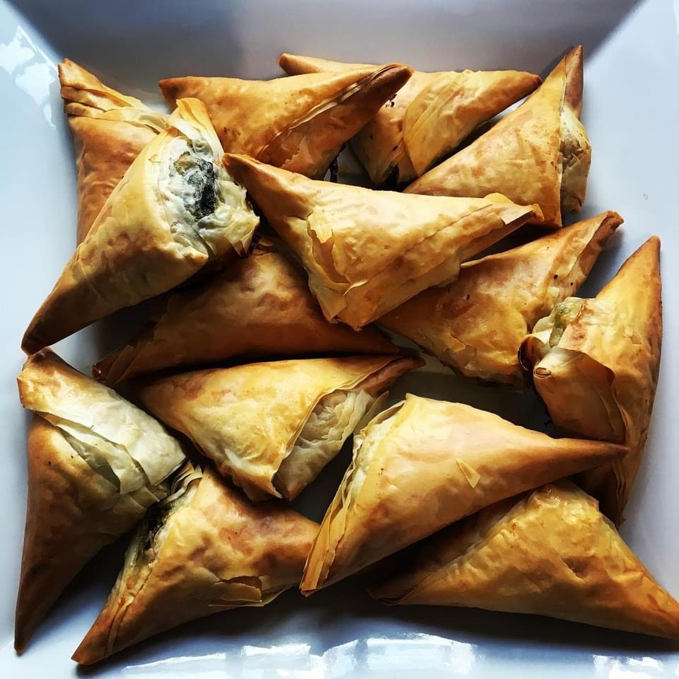 Arranged Food and Objects