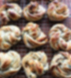 Tomato, herb and cheese brioche (freshly baked)