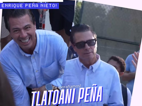 ¡Reaparece Peña Nieto!
