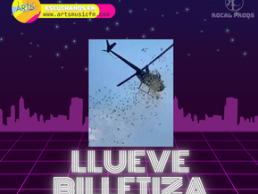 El homenaje desde el helicóptero