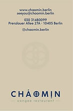 Chaomin Visitenkarte