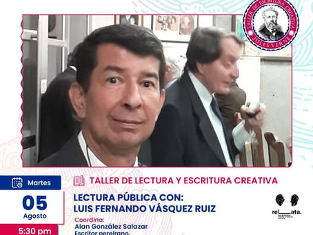 Lectura pública en Alianza Francesa