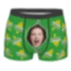 Thumbnail: Personalized Custom Underwear Photo Face Customized Boxer Briefs Shorts Panties
