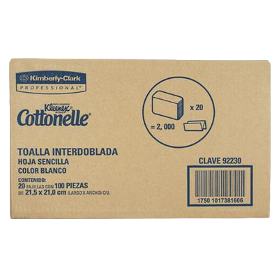 Miniatura: Toalla Interdoblada Kleenex Cotonelle