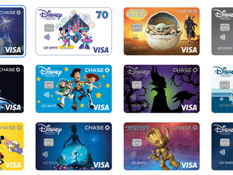 Chase Disney Visa Cards Designs
