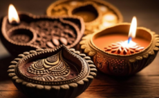 Yoga, Light & Diya Decorating