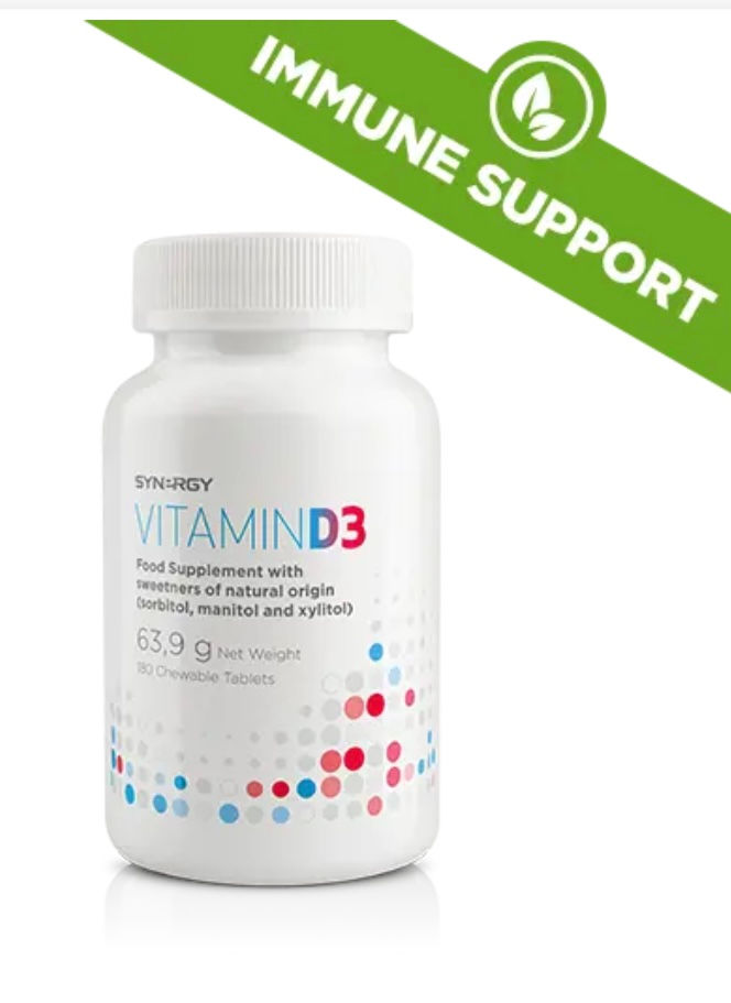 Vitamin D3 - Aids Healthy Bone Structure