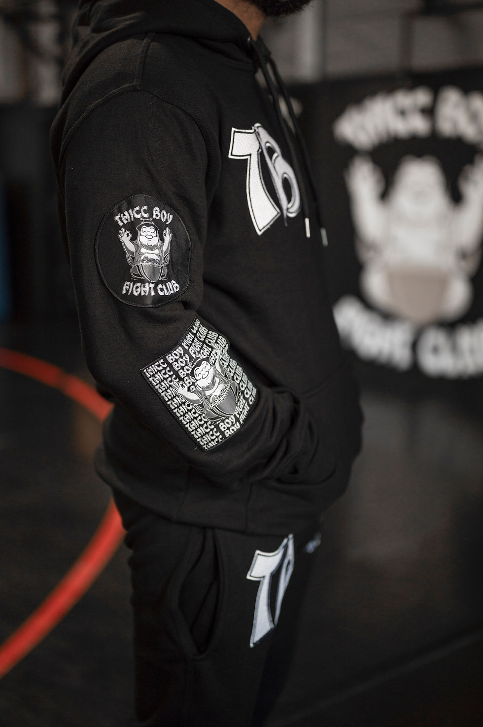 Thumbnail: Thicc Boy Patch Hoodie