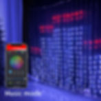 Thumbnail: 400-LED SMART BLE Curtain Light Set with App Control