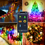 Thumbnail: Fairy Dot Molded Soft 66 Lamp 32.8 Foot Smart WiFi BLE LED String Lights USB