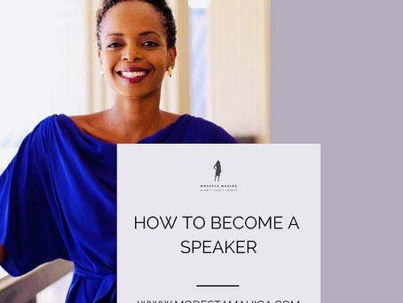 How to Become a Speaker