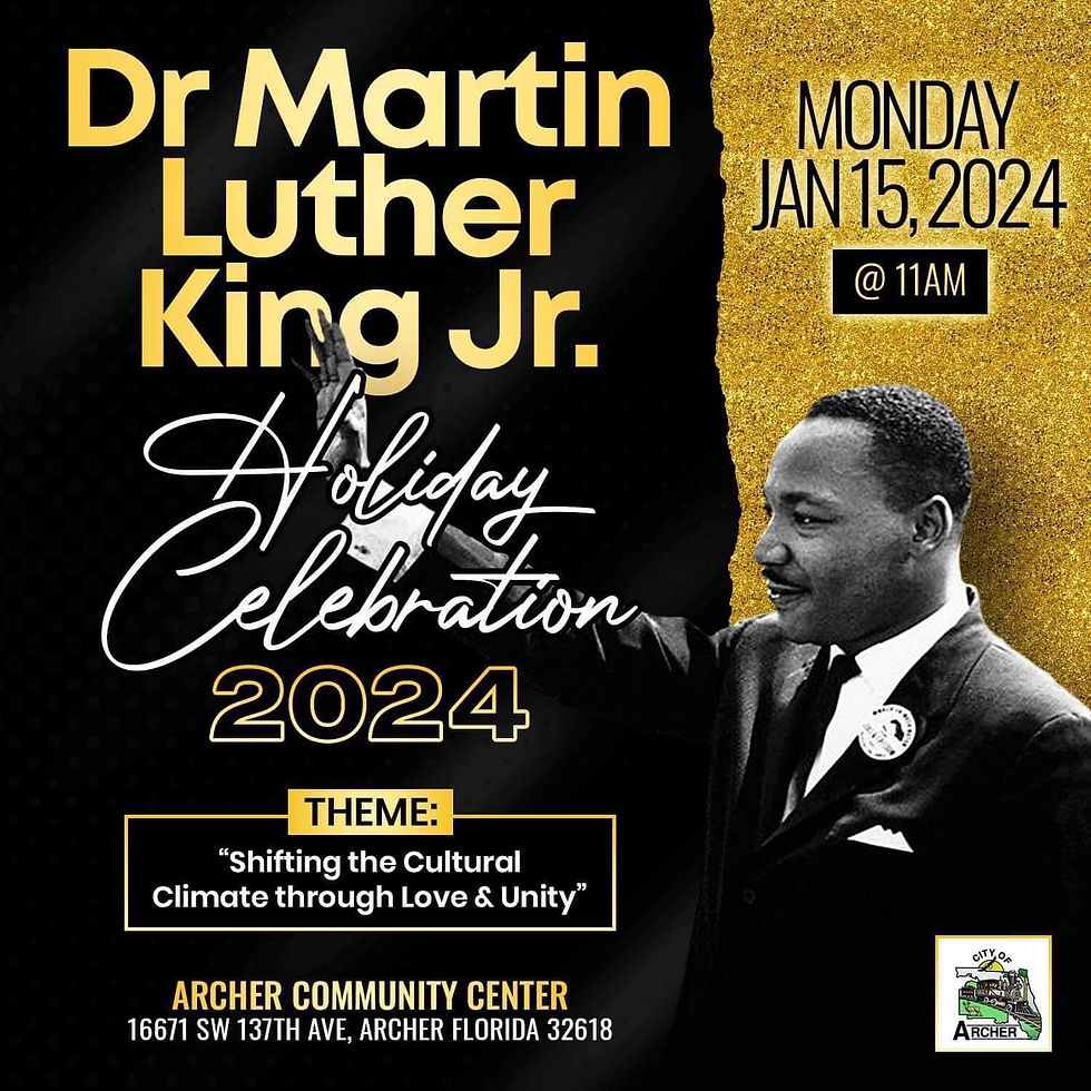 Reverend Martin Luther King Jr. Holiday Celebration 2024