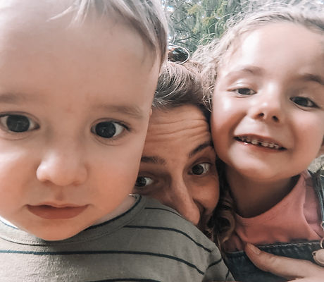Photo d'enfants et de leur maman