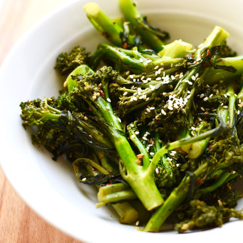 sweet & spicy broccolini