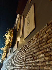 Restaurant wall