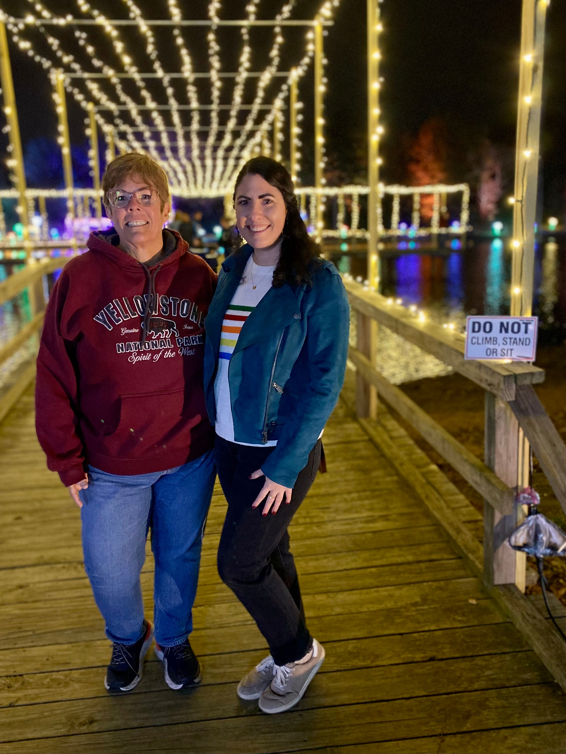 Christmas lights at Light Garden in Olive Branch, MS