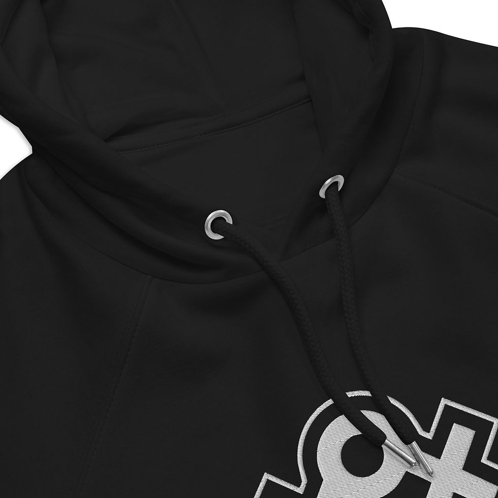 Thumbnail: XOXO | Unisex eco raglan hoodie