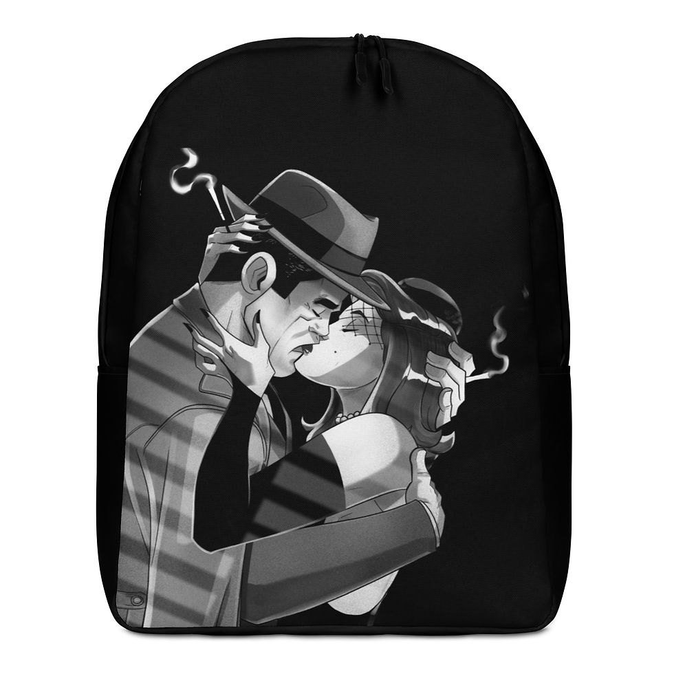 XOXO - Film Noir | Minimalist Backpack