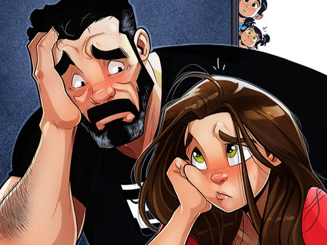 A man and a woman are upset.