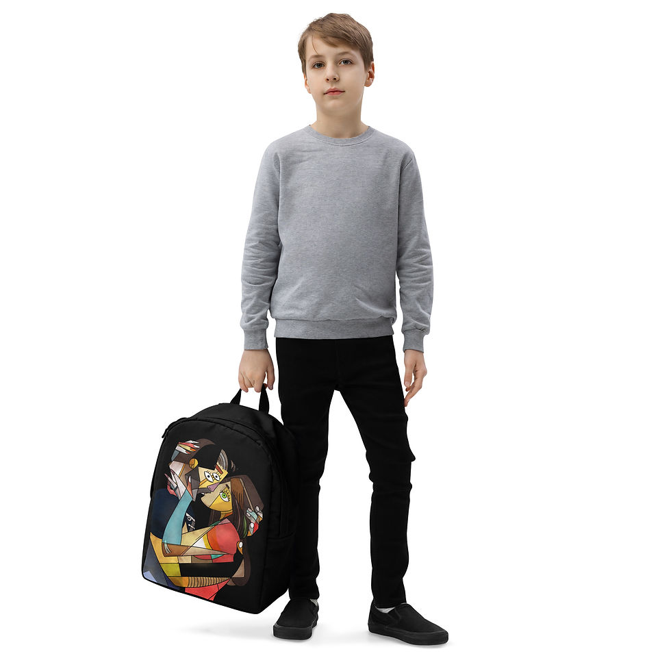 Thumbnail: XOXO - Cubism | Minimalist Backpack