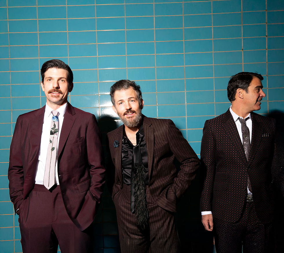 The Avett Brothers. Image courtesy of RiverCenter for the Performing Arts.