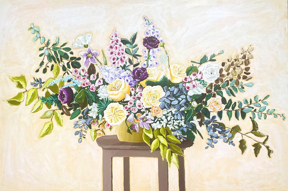 like wheat that springeth green by Kate Rawal | Available exclusively via Highland Galerie | Click the image link for more information. 