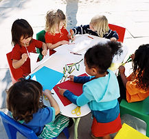 group of children in school