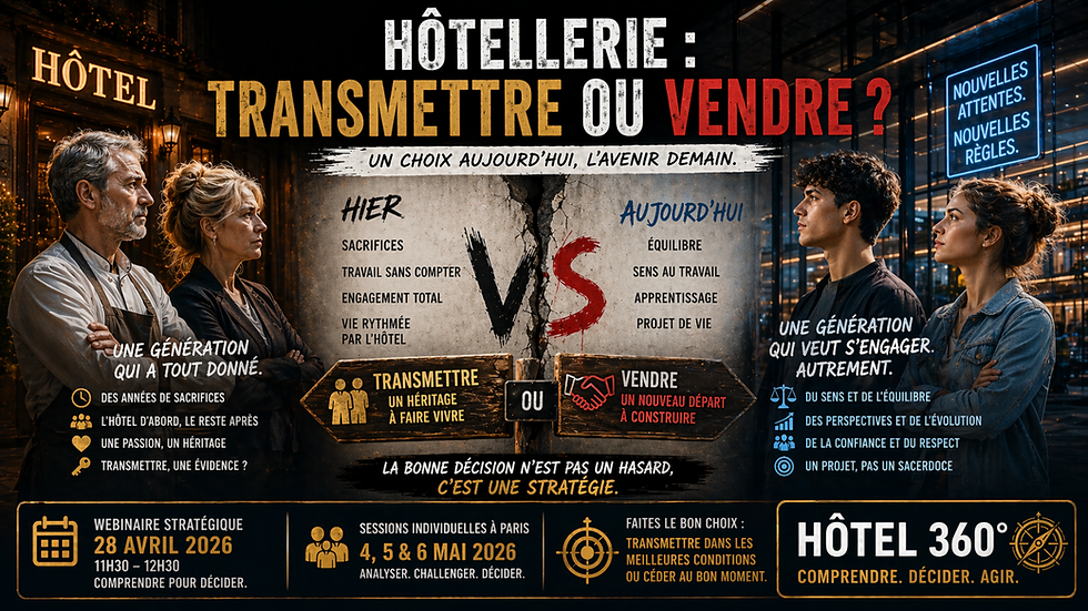 Par Oliver Steuermann Président du Cercle et Hôtelier