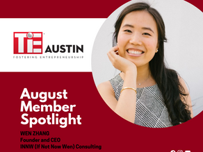 Tie Austin - August Member Spotlight: Wen Zhang