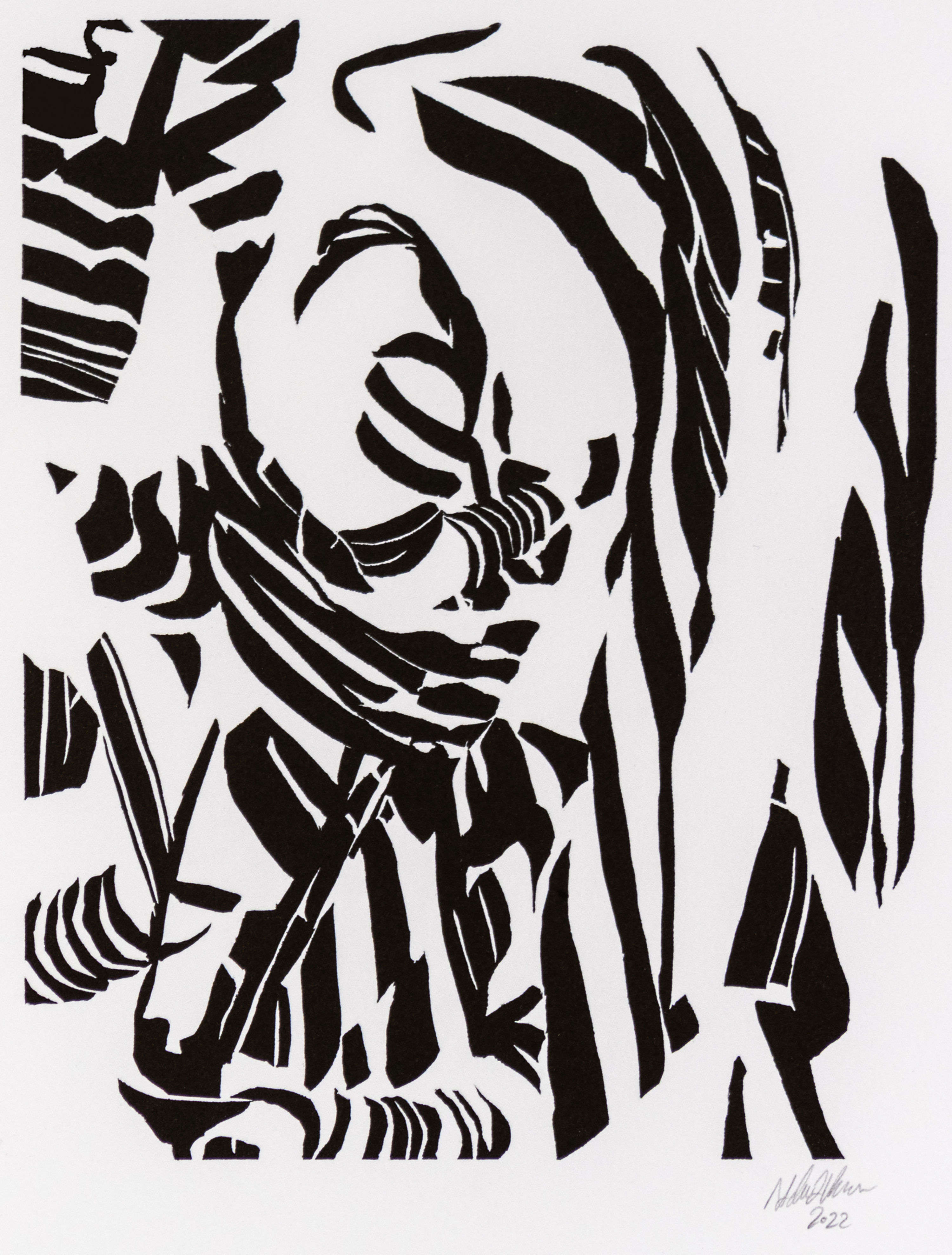 Negative Space; Straps and Stripes