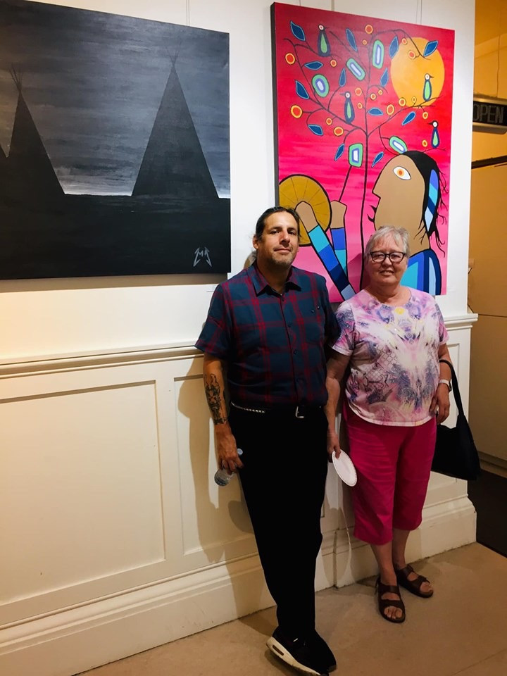 Me and my mom, August 2019. Photo by Natika Bock,